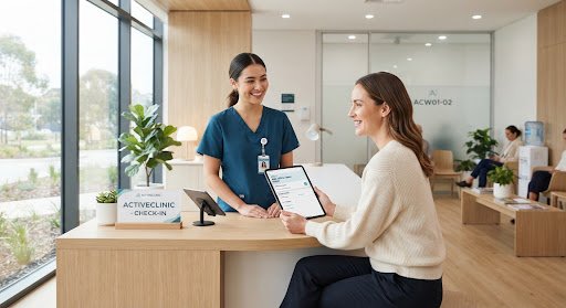 Modern clinic interior